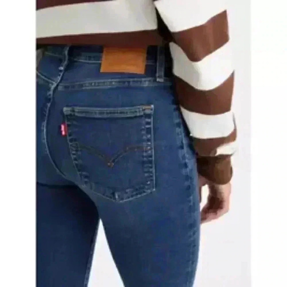 Levi’s 721 Skinny Jeans Medium Wash Blue Denim Size 26 - Picture 2 of 16